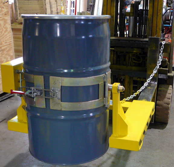 Item FDR1000 Crank Handle, Forklift Mounted Drum Dumpers On