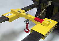 Item # FTB-3, Forklift Truck Lifting Beam On Liftomatic Material ...